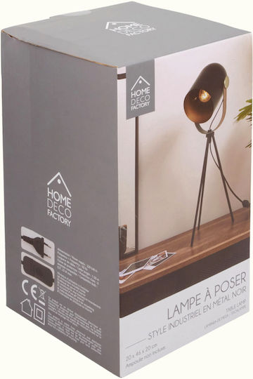 The Home Deco Factory Dekorative Lampe Schwarz