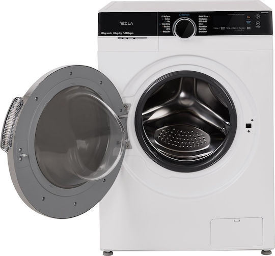 Tesla Waschtrockner 8kg/6kg Dampf 1400 Umdrehungen