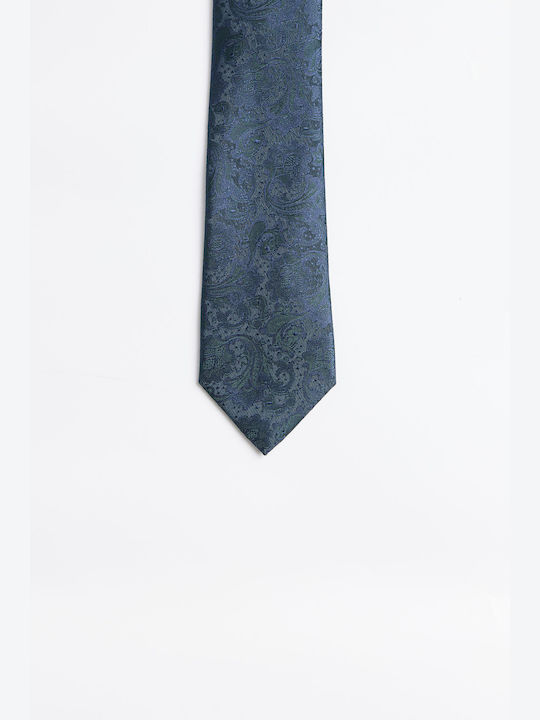 Aristoteli Bitsiani Men's Tie Printed in Blue Color