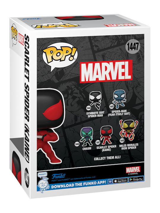 Funko Pop! Marvel: Marvel - Scarlet Spider (Kaine) 1447 Bobble-Head