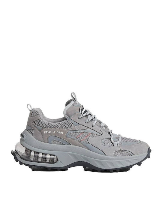 Bubble Ανδρικά Chunky Sneakers Γκρι