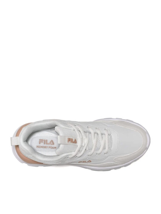 Memory Sunstone 2 Chunky Sneakers White Gold