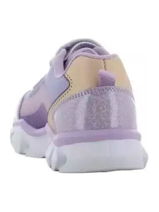 Kids Sneakers with Scratch & Lights Purple