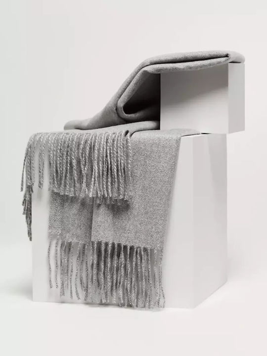 Make your image Women's Wool Scarf Gray