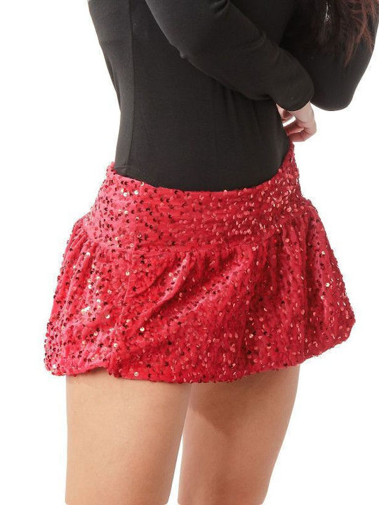 Mini Skirt red