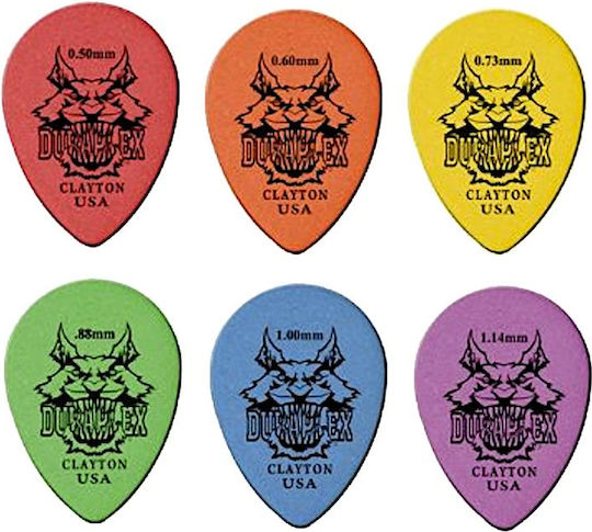 Clayton Duraplex Standard Purple 1.14 mm Picks