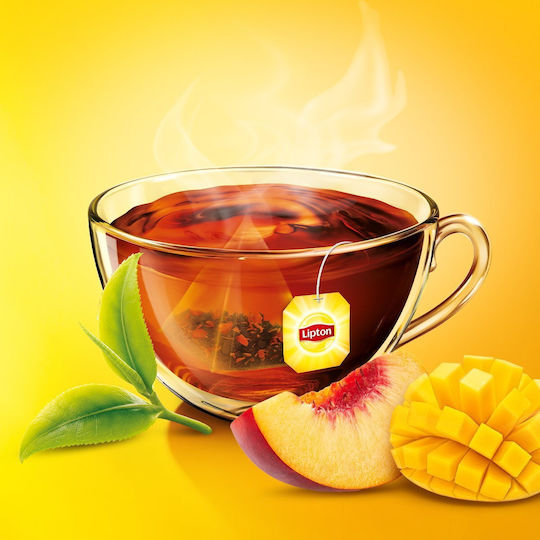 Τσάι Lipton Lipton Πυραμίδες Μαύρο Ροδάκινο Μάνγκο 20 Σακουλάκια 14280695 5063270000000