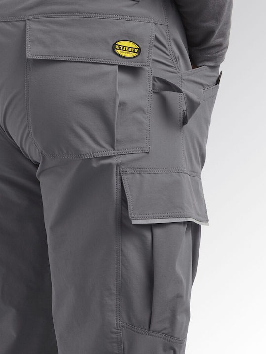 Utility Diadora Παντελόνι Εργασίας Tech Performance Steel Grey 176200
