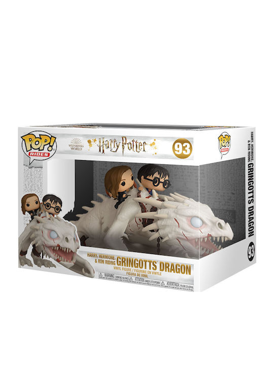 Funko Pop! Rides: Harry, Ron and Hermione Riding Gringotts Dragon Exclusive Funko Pop! Rides: Harry, Ron and Hermione Riding Gringotts Dragon Exclusive