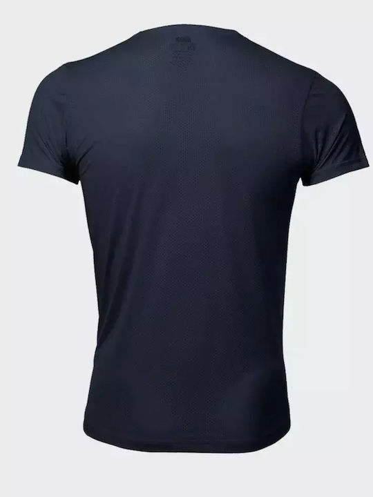Athletic Short Sleeve Blouse Black