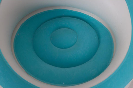 Aufblasbarer Strandstuhl Blau