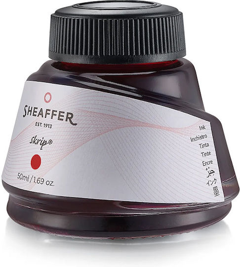 Sheaffer Ink Bottle 50ml Red 94241