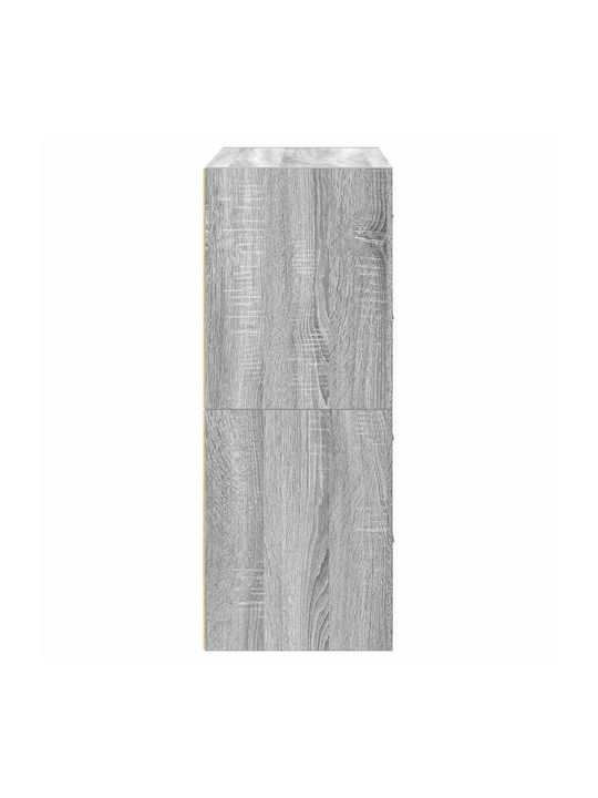 Συρταριέρα Креватокамарас Дървена с 4 чекмеджета Grey Sonoma 60x31x60бр