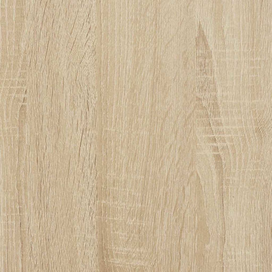 Wooden Chest of Drawers with 4 Drawers Sonoma Oak 60x31x60cm