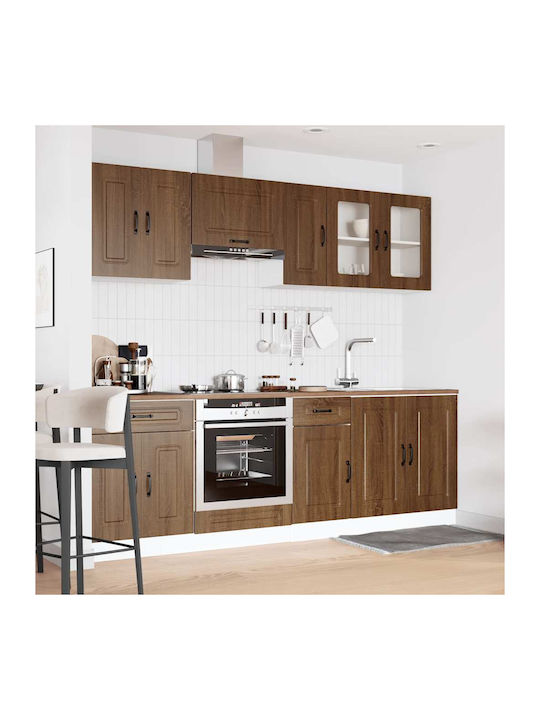 Vidaxl Kitchen Cabinet Set 8 Pieces Kalmar Engineered Wood