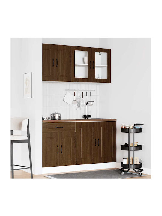 Vidaxl Kitchen Cabinet Set 4 Pieces Kalmar Engineered Wood