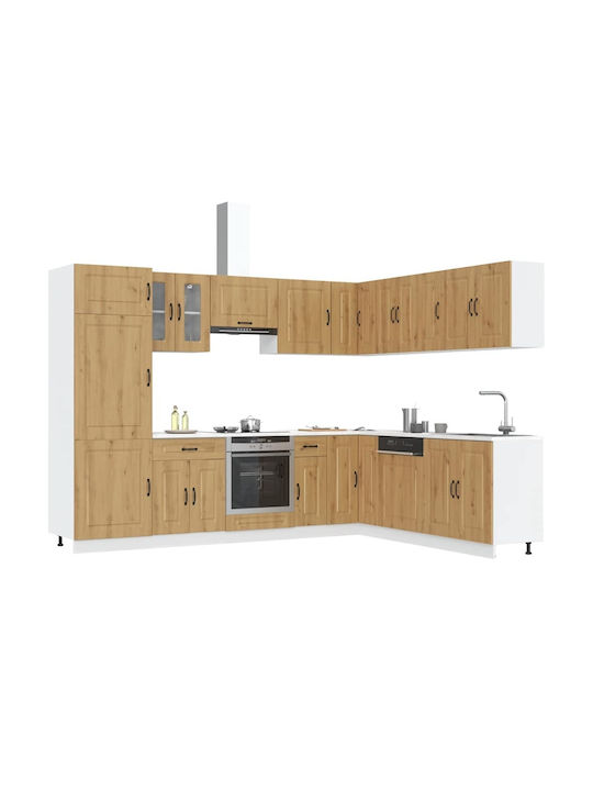 Vidaxl Kitchen Cabinet Set 14 Pieces Kalmar Engineered Wood