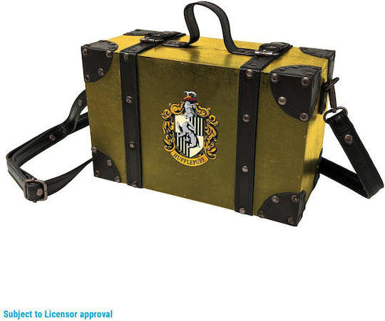 Set cadou premium Hufflepuff cu stema colorată Harry Potter