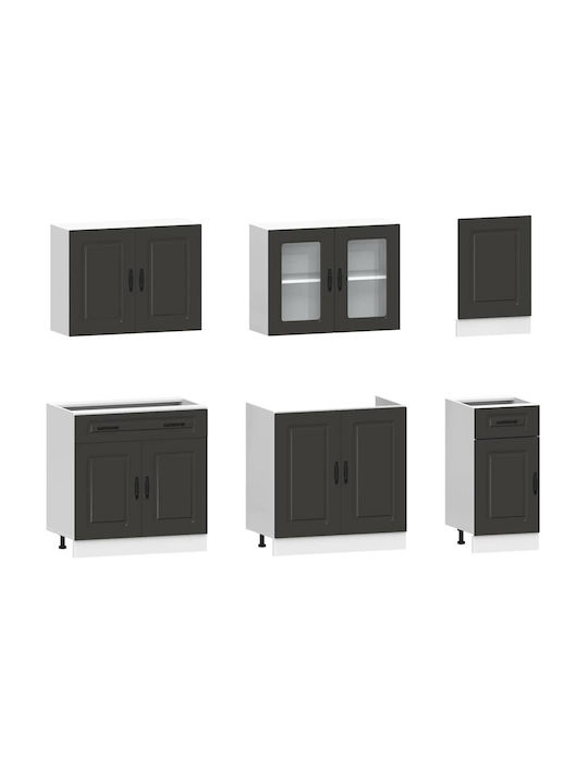 Vidaxl Kitchen Cabinet Set 7 Pieces Kalmar Engineered Wood