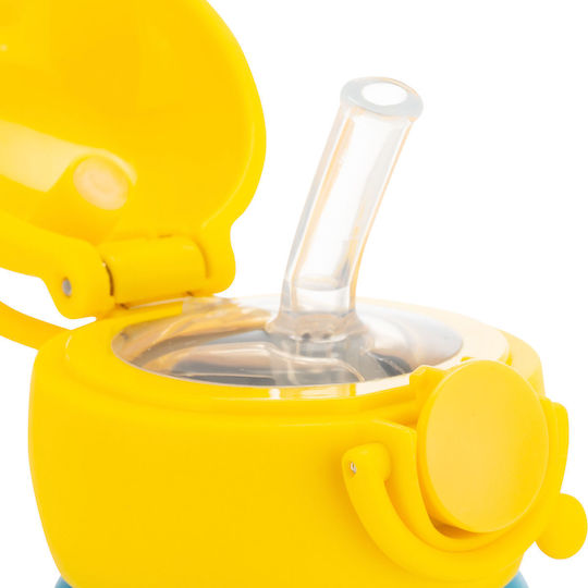 Estia Wonder Bottle Save the Aegean Kids Water Bottle Thermos Stainless Steel with Straw Non Spill Jungle 350ml