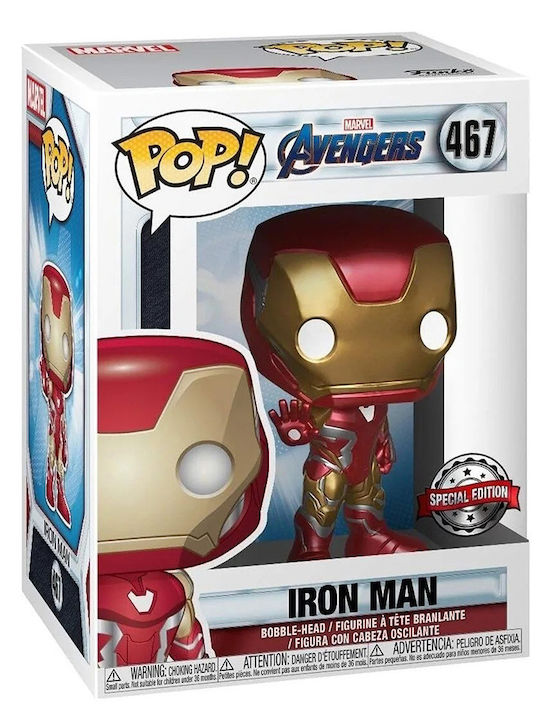Funko Pop! Marvel: Iron Man Bobble-Head Special Edition Funko Pop! Marvel: Iron Man Bobble-Head Special Edition