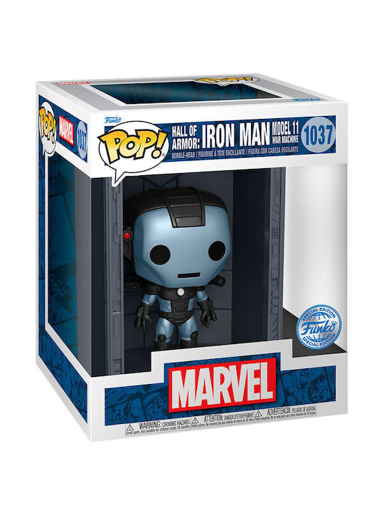 Funko Pop! Deluxe: Marvel - Iron Man Modell 11 War Machine 1037 Wackelkopf Sonderausgabe