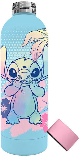 Kids Licensing Παιδικό Παγούρι Lilo & Stitch Ανοξείδωτο Γαλάζιο 500ml