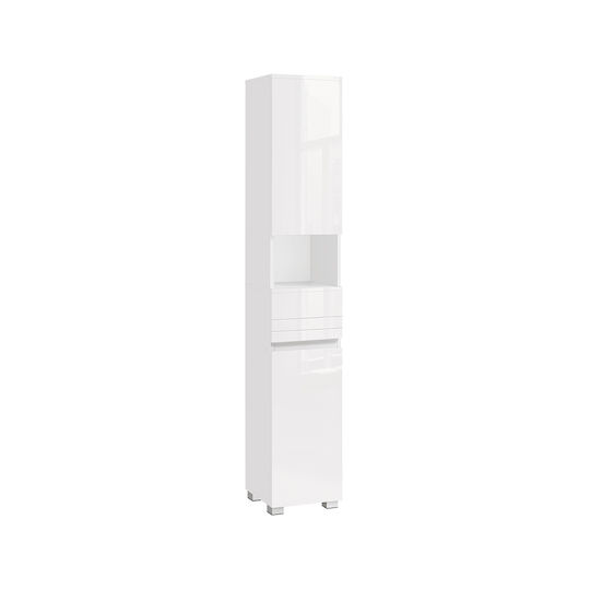 Vasagle Floor Bathroom Column Cabinet L30xD30xH30cm White