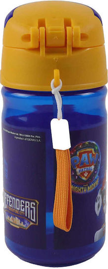 Gim Paw Patrol Kids Water Bottle Paw Patrol Plastic with Straw 350ml