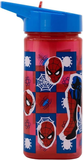 Stor Arachnid Kids Water Bottle Spiderman Plastic 530ml