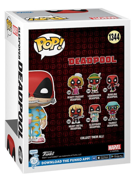 Funko Pop! Marvel: Deadpool - Deadpool Sleepover 1344 Bobble-Head