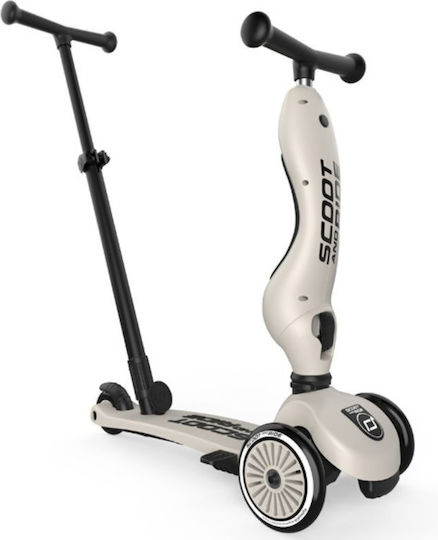 Scoot & Ride Kids Scooter Highwaykick 1 3-Wheel with Seat for 1-5 Years Gray