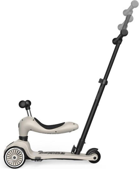 Scoot & Ride Kids Scooter Highwaykick 1 3-Wheel with Seat for 1-5 Years Gray