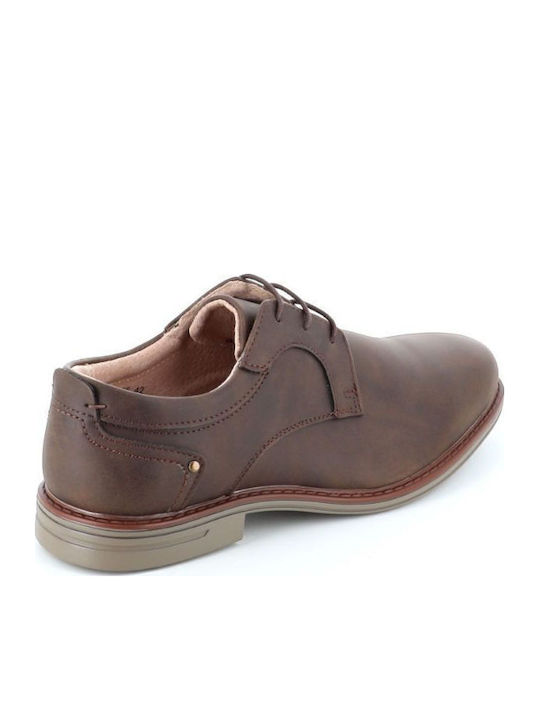 Men's Leather Casual Shoes Brown