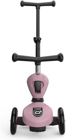Scoot & Ride Trotinetă Copii Highwaykick 1 Push and Go cu 3 Roți cu Scaun pentru 1-5 Ani Wildberry