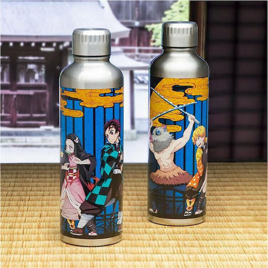 Paladone Demon Slayer Demon Slayer Premium Παιδικό Παγούρι Αλουμινίου 450ml