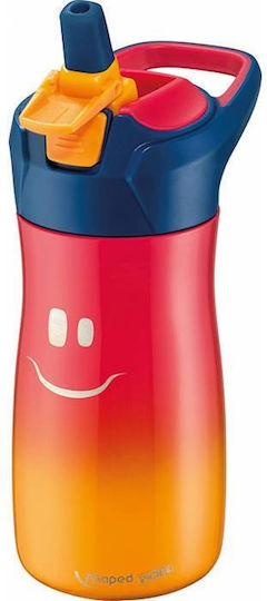 Maped Stainless Steel Bottle 430ml Pink Maped
