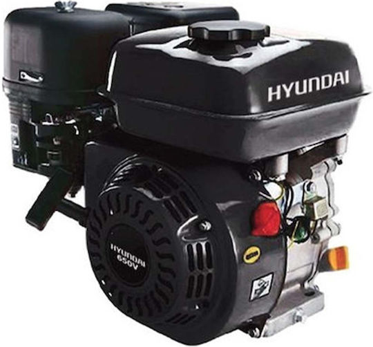 Hyundai 650Q Gasoline Engine 4 Stroke 6.5hp Maximum Revolutions 3000rpm with Keyway