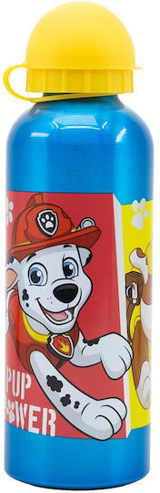 Paw Patrol Kinder Trinkflasche aus Aluminium Paw Patrol Blau 530ml