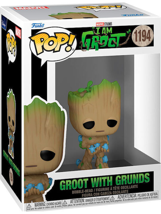 Funko Pop! Marvel: Groot with Grunds Bobble-Head Funko Pop! Marvel: Groot with Grunds Bobble-Head