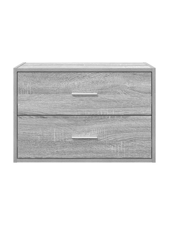 Кабинет Офис Дървено Сива Сонома 60x31x40см