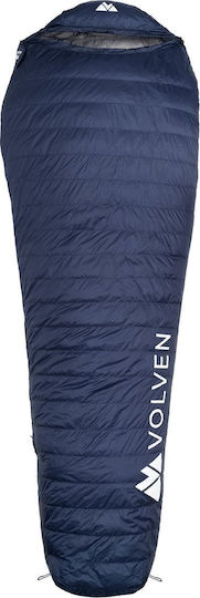 Volven Sac de dormit Single 3 Sezoane Albastru