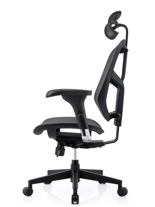 Comfort Workspace Enjoy Plus Καρέκλα Γραφείου με Ανάκλιση Μαύρη