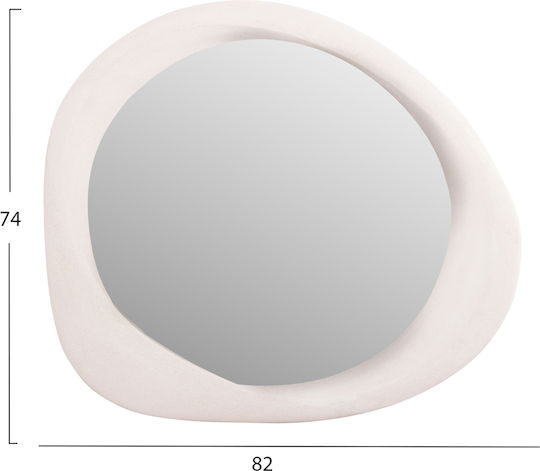 Homemarkt Καθρεπτης Τοιχου Οβαλ Σειρα Santorini Hm4511 Mdf Υπολευκο 82x3 5x74υεκ Homemarkt Καθρεπτης Τοιχου Οβαλ Σειρα Santorini Hm4511 Mdf Υπολευκο 82x3 5x74υεκ