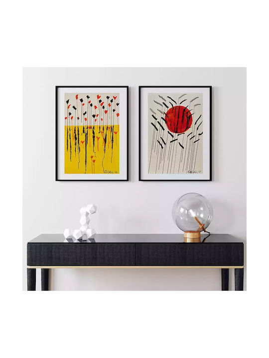 Poster Calder Drops Art120 30cm X 40cm