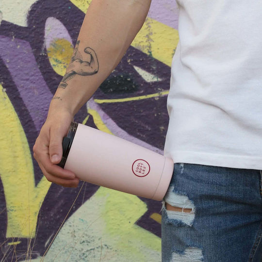 Cool Bottles Bottle Thermos Stainless Steel 330ml Soft Pink