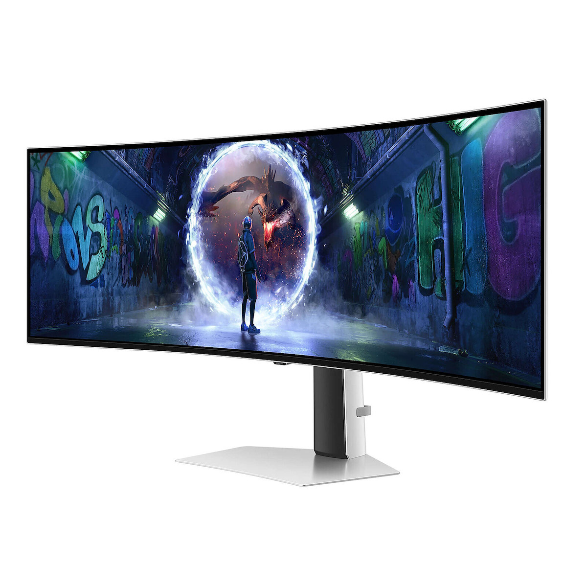 Samsung Odyssey G9 G93SD OLED HDR Curved Monitor 49" 5120x1440 240Hz με