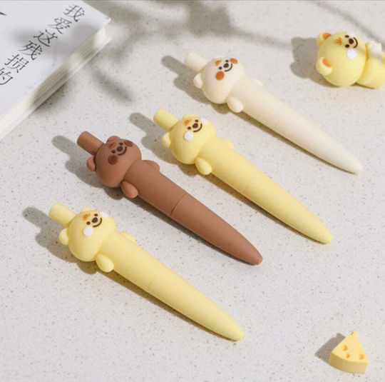 Starrydrip Στυλό Cheese Bear Mini Κίτρινο