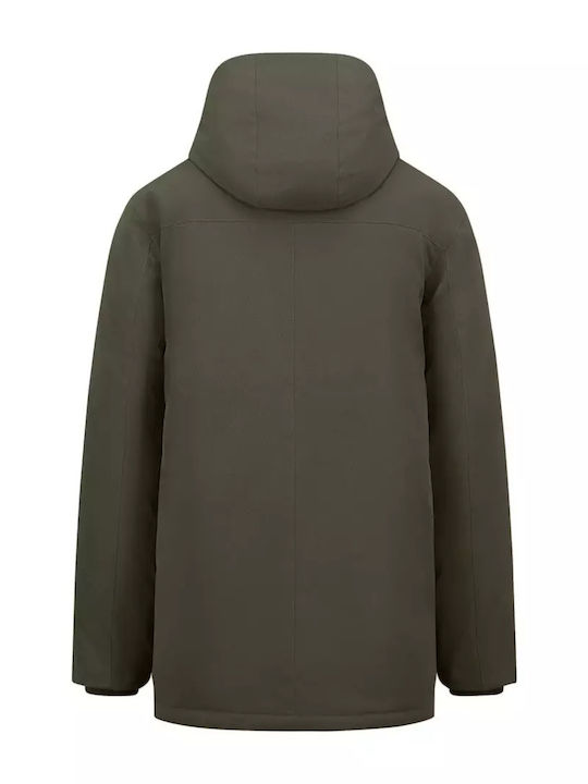 Winter Jacke Parka Dark Green