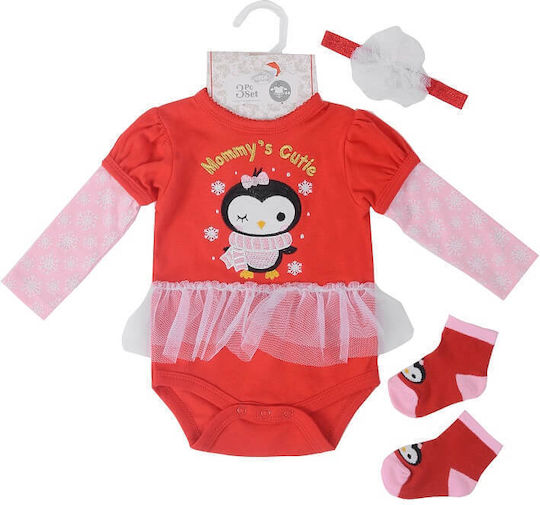 Mother's Choice Set Cadou pentru Bebeluși pentru Fetiță pentru 0-3 luni 3buc